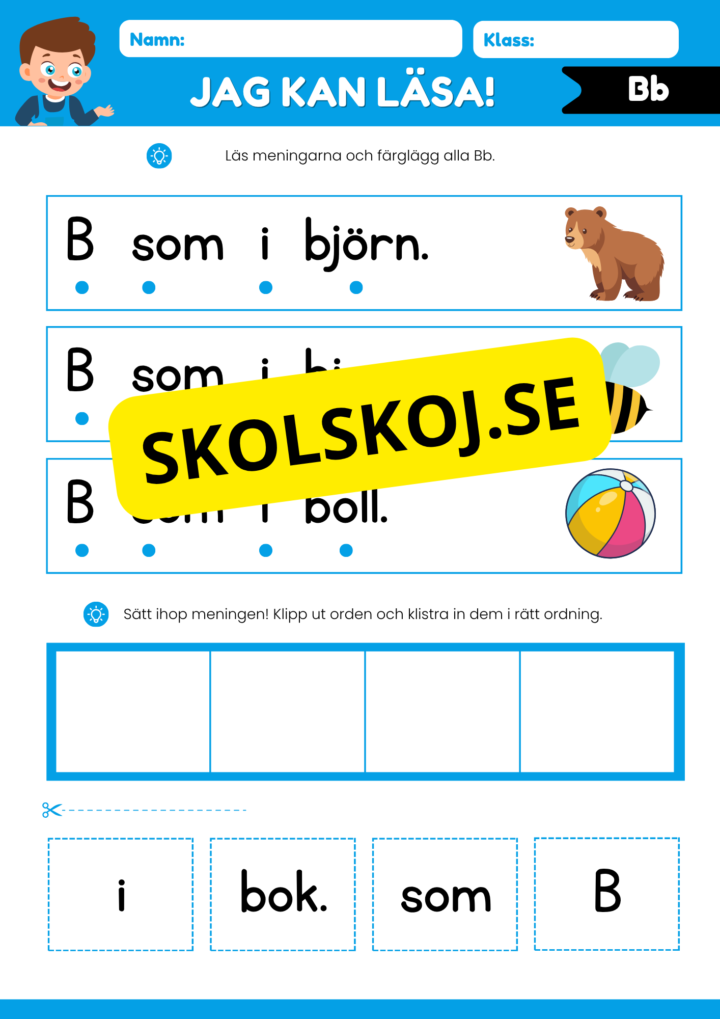 Jag kan läsa - Hela alfabetet