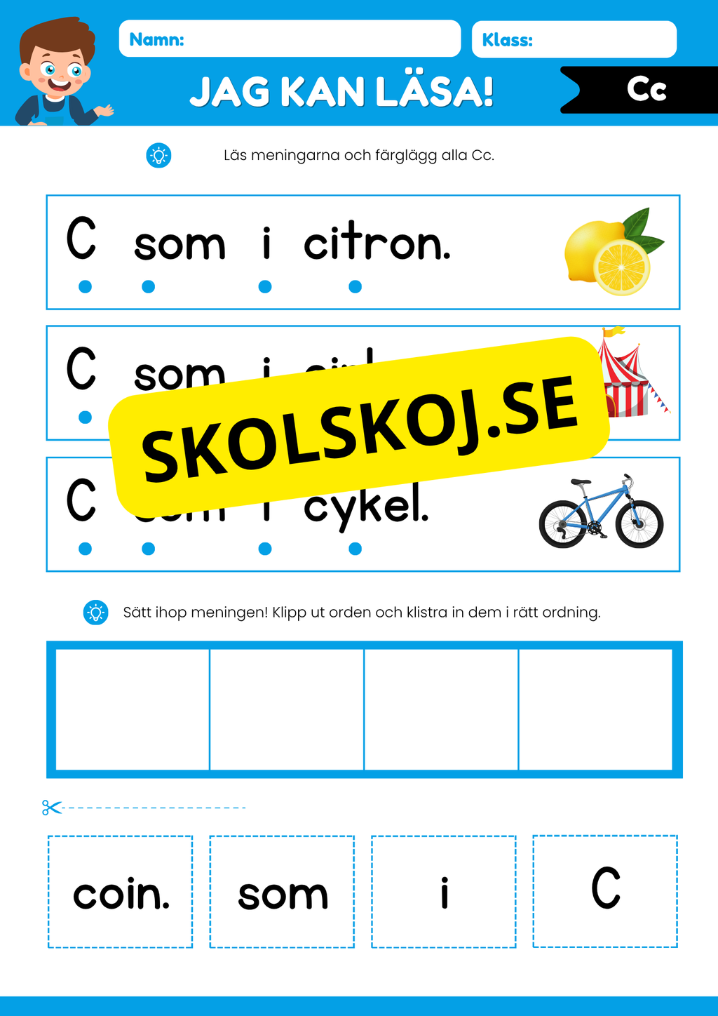 Jag kan läsa - Hela alfabetet