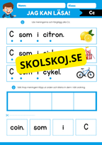 Jag kan läsa - Hela alfabetet