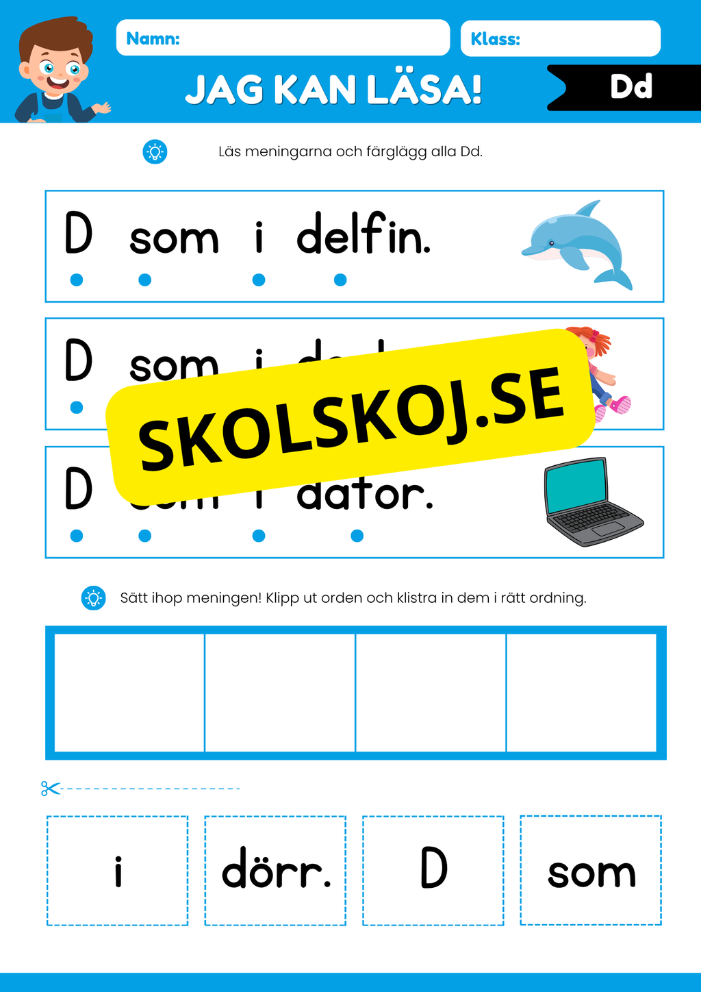 Jag kan läsa - Hela alfabetet