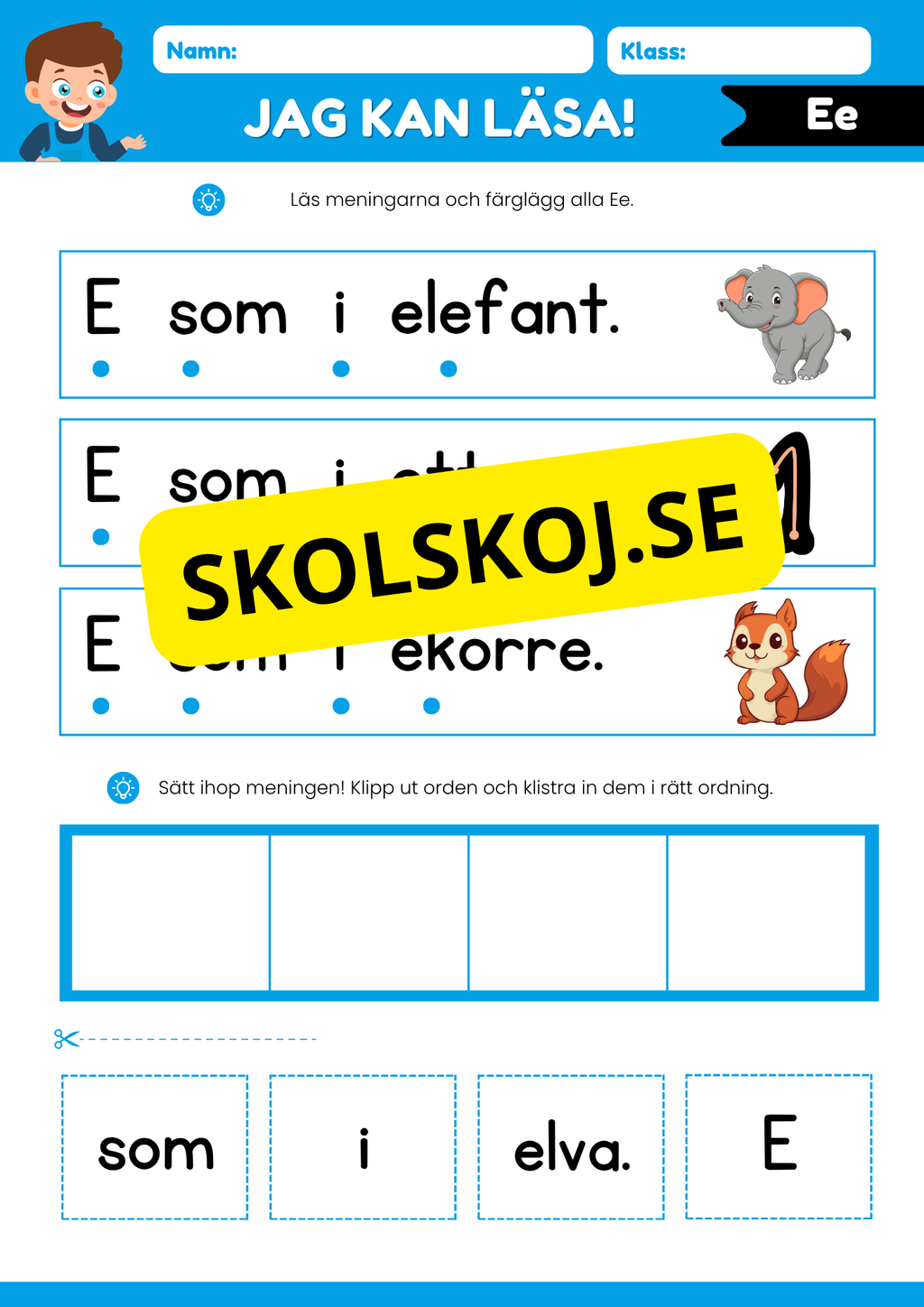 Jag kan läsa - Hela alfabetet