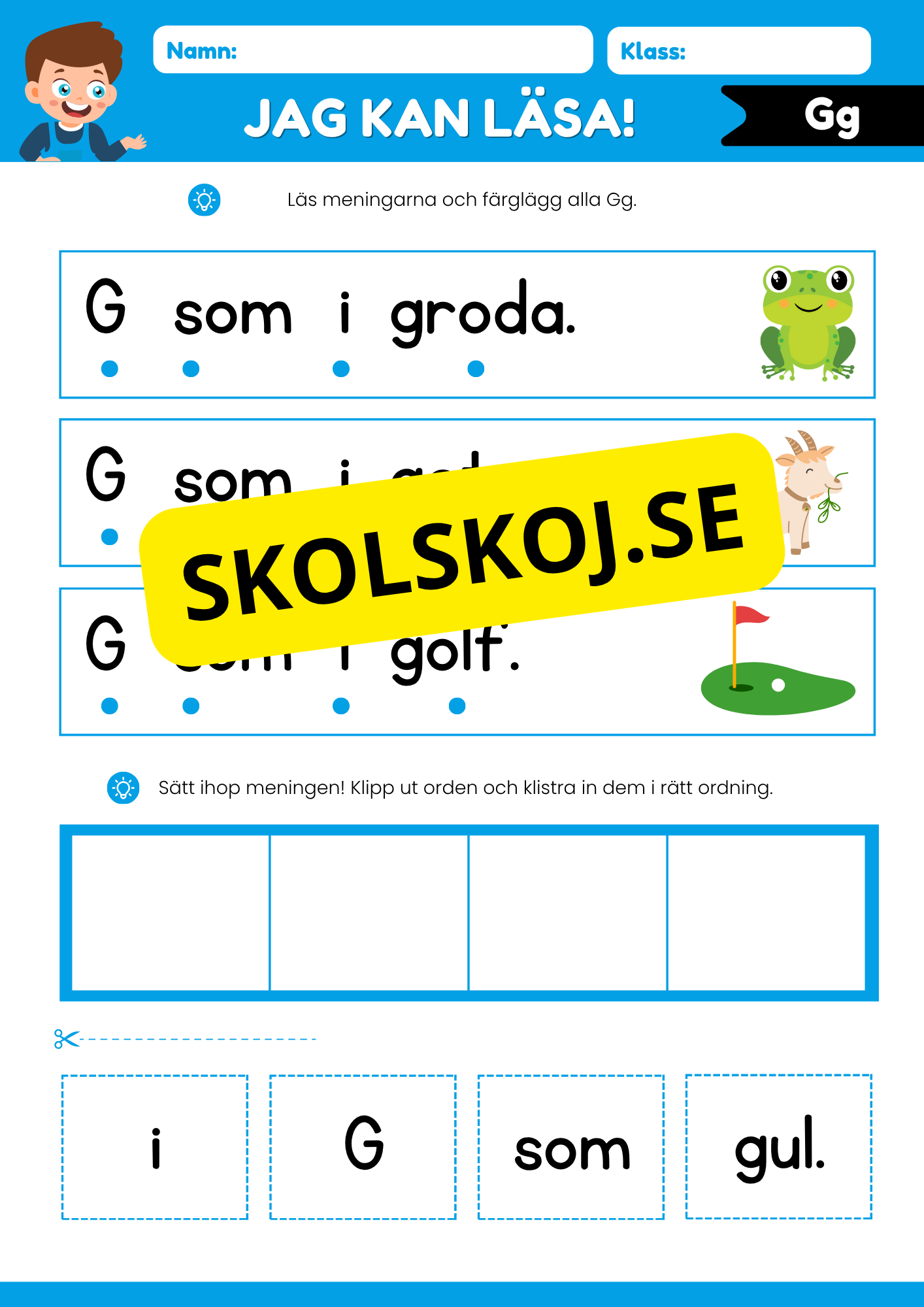 Jag kan läsa - Hela alfabetet