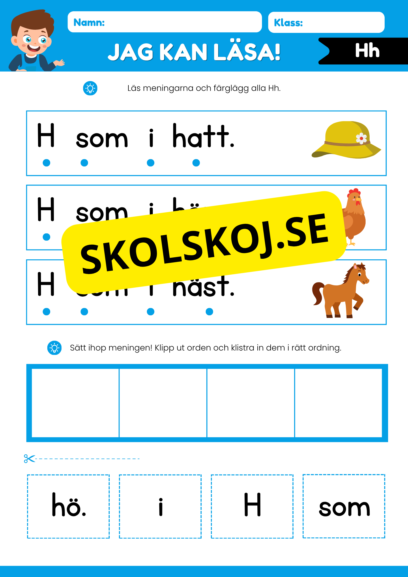 Jag kan läsa - Hela alfabetet