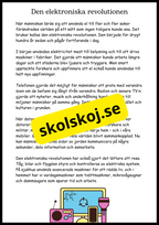El - Från gnistor till lampor - Årskurs 4 - 6