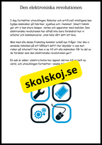 El - Från gnistor till lampor - Årskurs 4 - 6