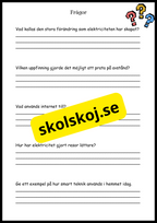 El - Från gnistor till lampor - Årskurs 4 - 6