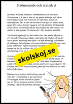 El - Från gnistor till lampor - Årskurs 4 - 6
