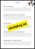 El - Från gnistor till lampor - Årskurs 4 - 6