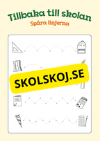 Tillbaka till skolan - Spåra linjerna
