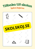 Tillbaka till skolan - Spåra linjerna