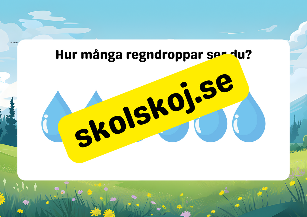Vi lär oss räkna 1 - 20 - Häfte