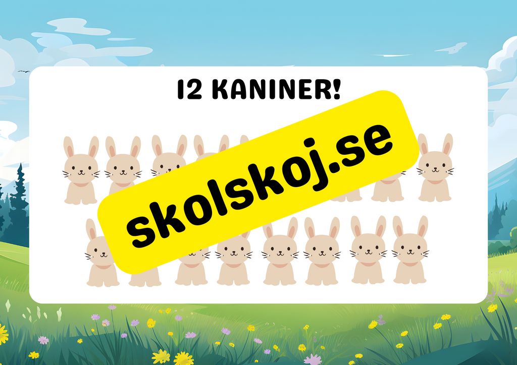 Vi lär oss räkna 1 - 20 - Häfte