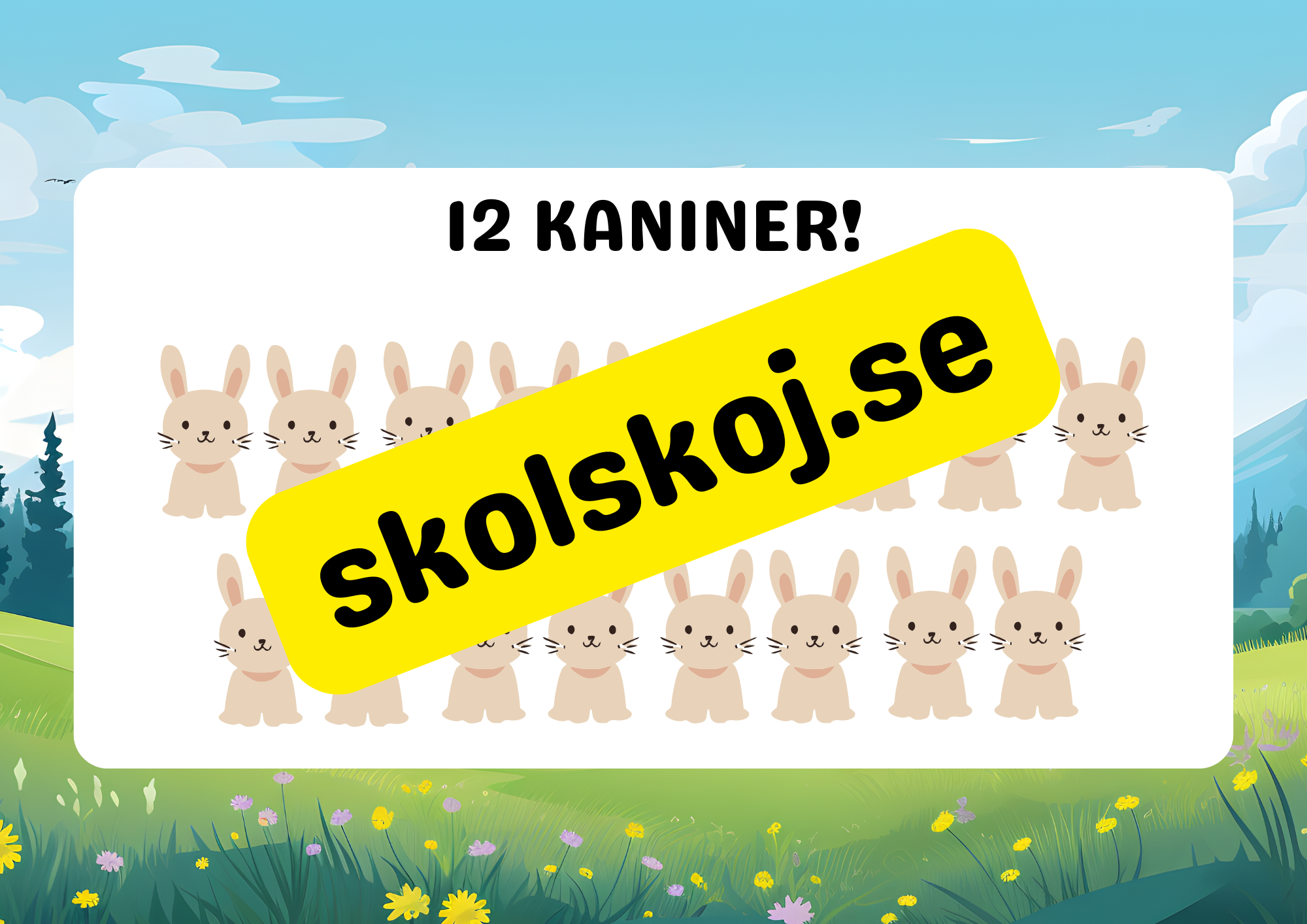 Vi lär oss räkna 1 - 20 - Häfte
