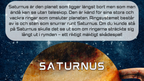 Upptäck solsystemets planeter + Frågor