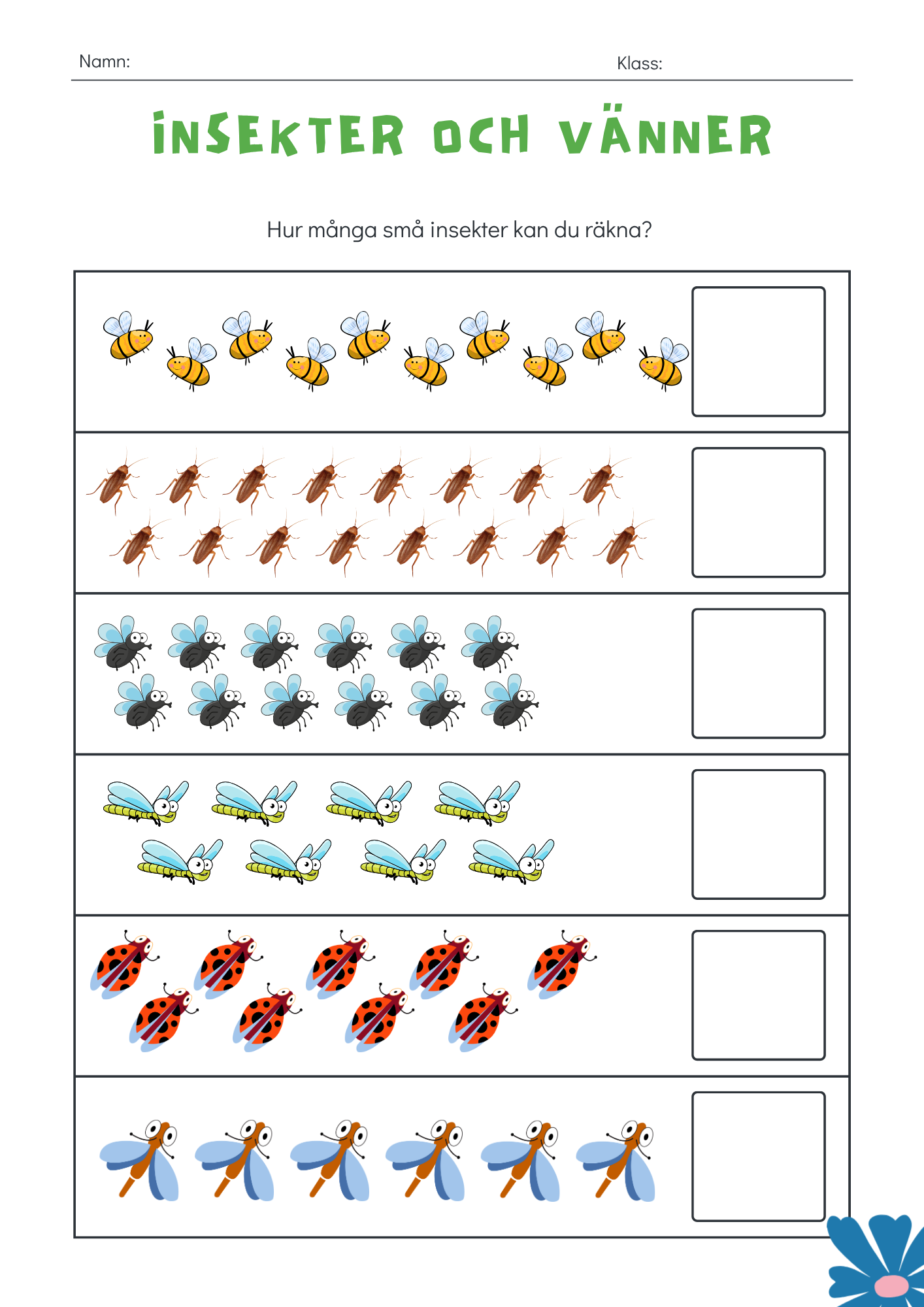 Insekter och vänner