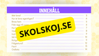 Allt om bin - Presentation + frågor