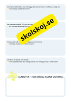 Addition och subtraktion - Problemlösning - Åk 3 - 4