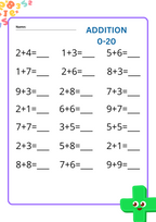 Addition - 0-20 - Häfte