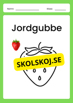 Färglägg frukterna