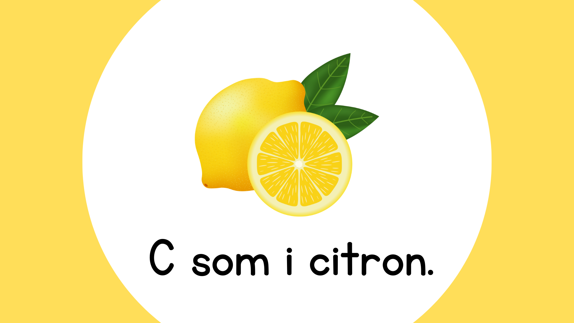 Alfabetet A till Ö - Hela alfabetet